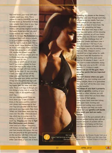 Published magazine, calendar or press feature of Fawnia (photo 39)