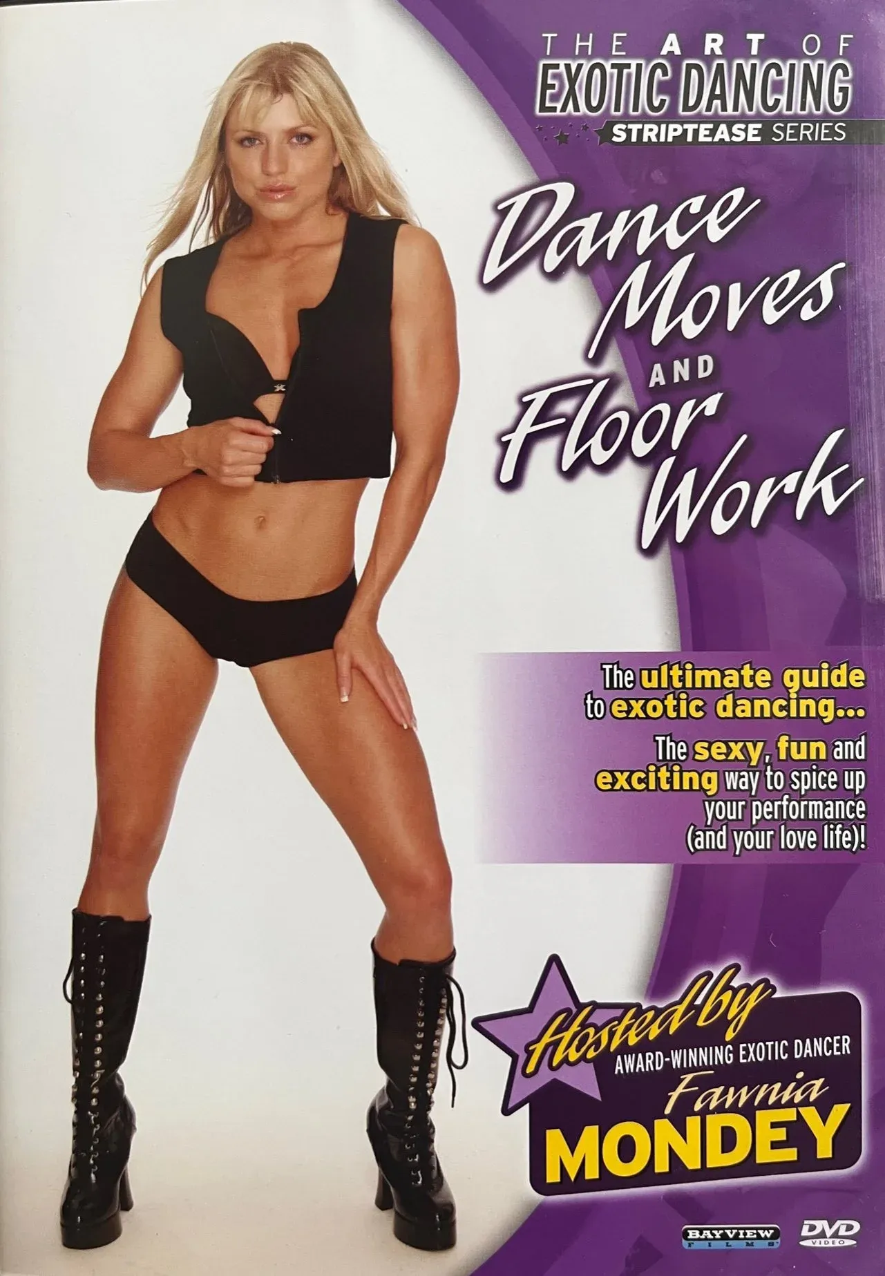 Dance Moves & Floor Work instructional DVD cover