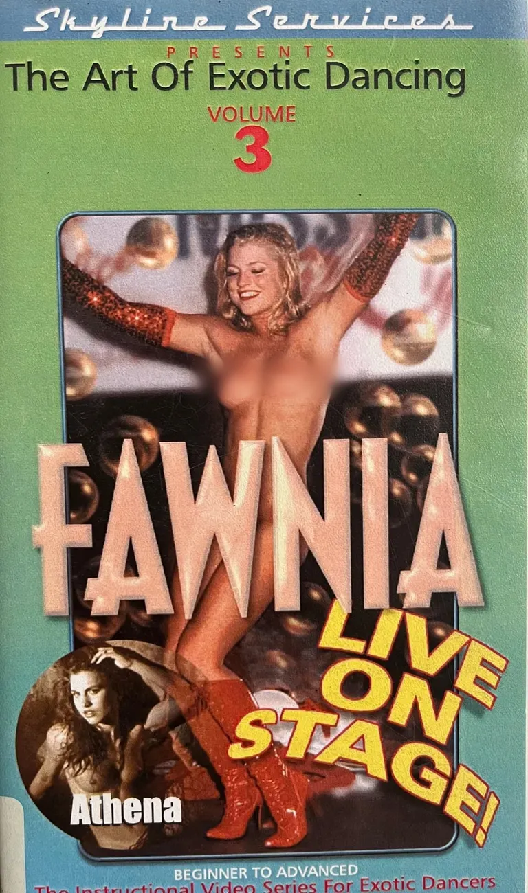 Fawnia Live on Stage! video cover featuring Fawnia performing