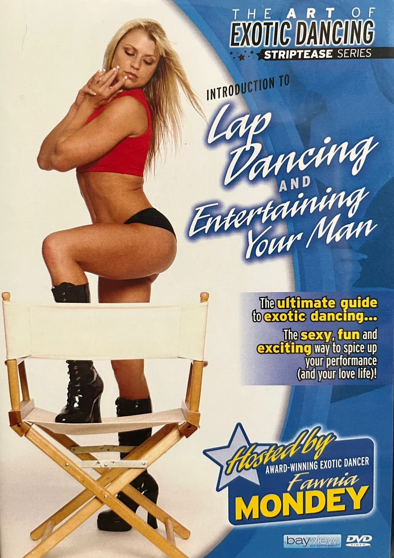 Lap Dancing & Entertaining your Man instructional DVD cover